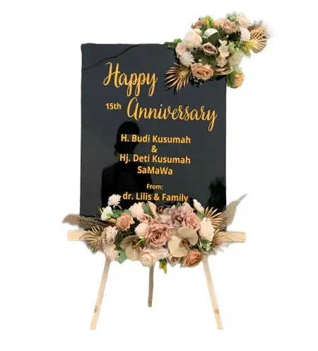 Papan Bunga Akrilik Ranubedali